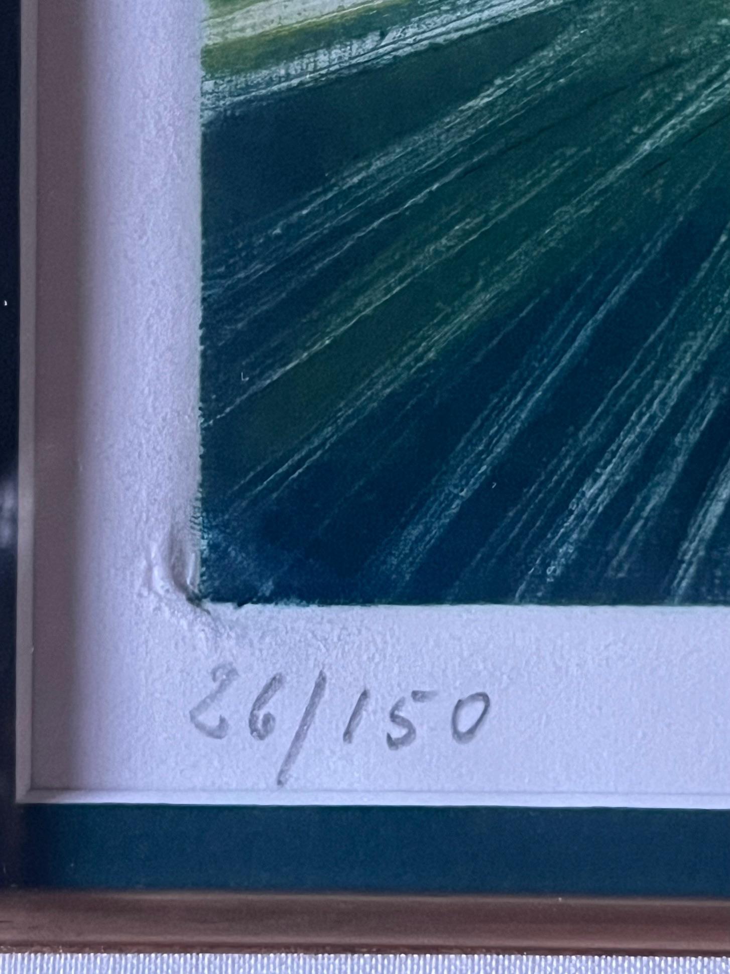 Signé Mezzotint par G.H. Rothe, intitulé Calalily en vente 8