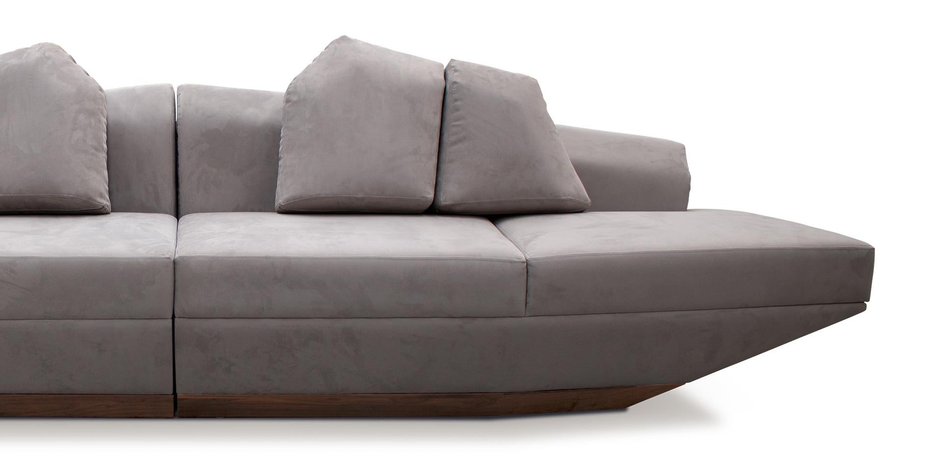 With a vision to understand the past and interpret it through the colors, the materials and contemporary design, ALMA de LUCE®, create this emotionally sofa passionately inspired by the iconic city Guadames, a world heritage.

This contemporary