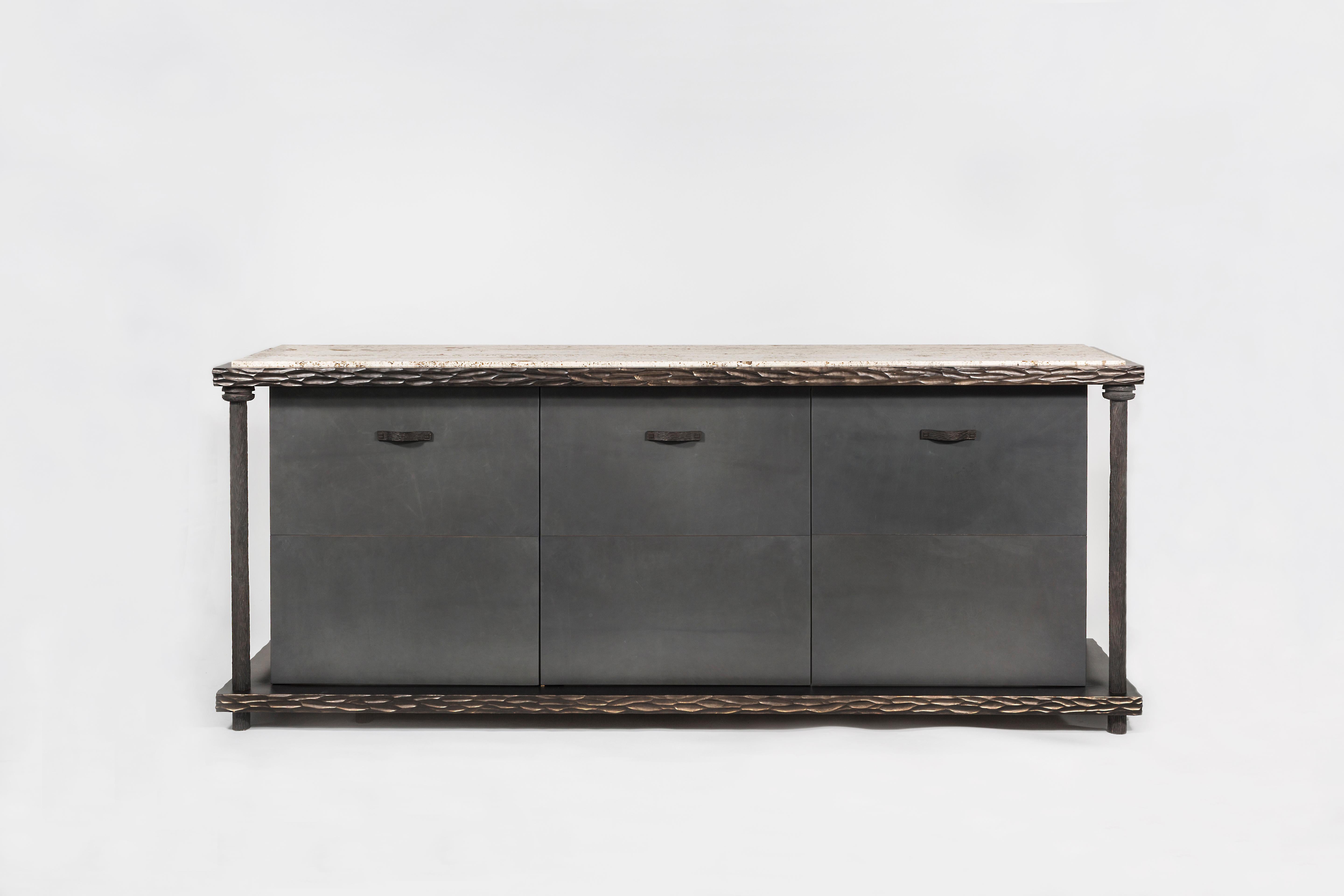 Modern Ghala Sideboard by Francis Sultana for Marc de Berny For Sale