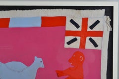 Ghanaian Fante Flag Southern Ghana, circa 20th Century