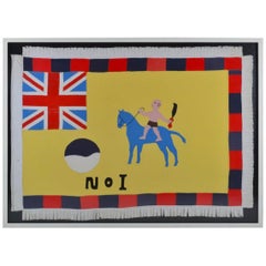 Ghanaian Fante Flag Southern Ghana, circa 20th Century