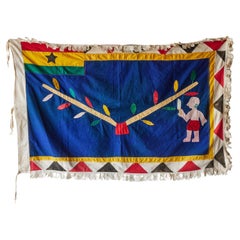 Vintage Ghanian Asafo Flag