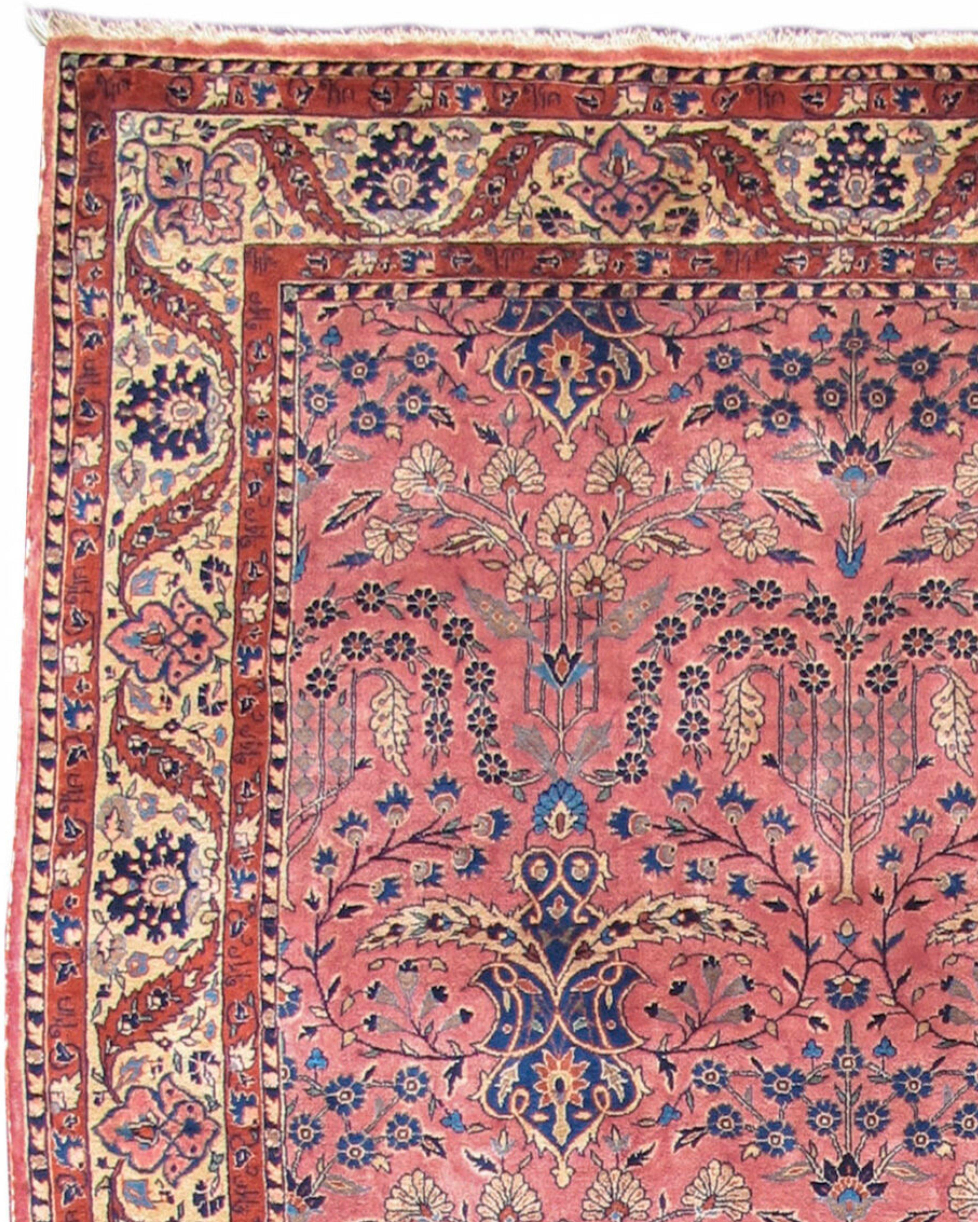 Perse Ancien tapis persan Ghazan Sarouk, vers 1900 en vente