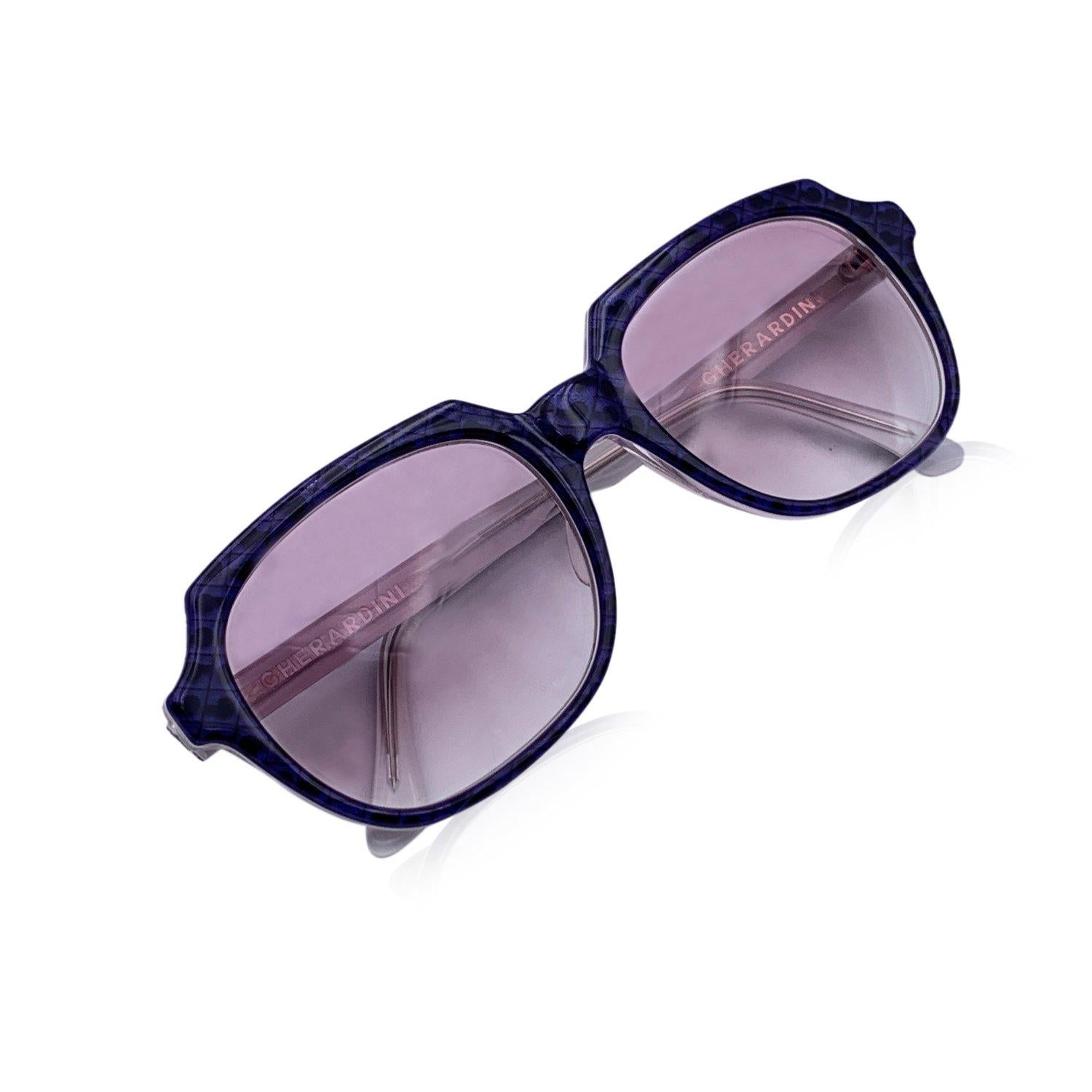 Gherardini Vintage Mint Lapis Blue Logo Sunglasses G/11 56/16 140 mm 1