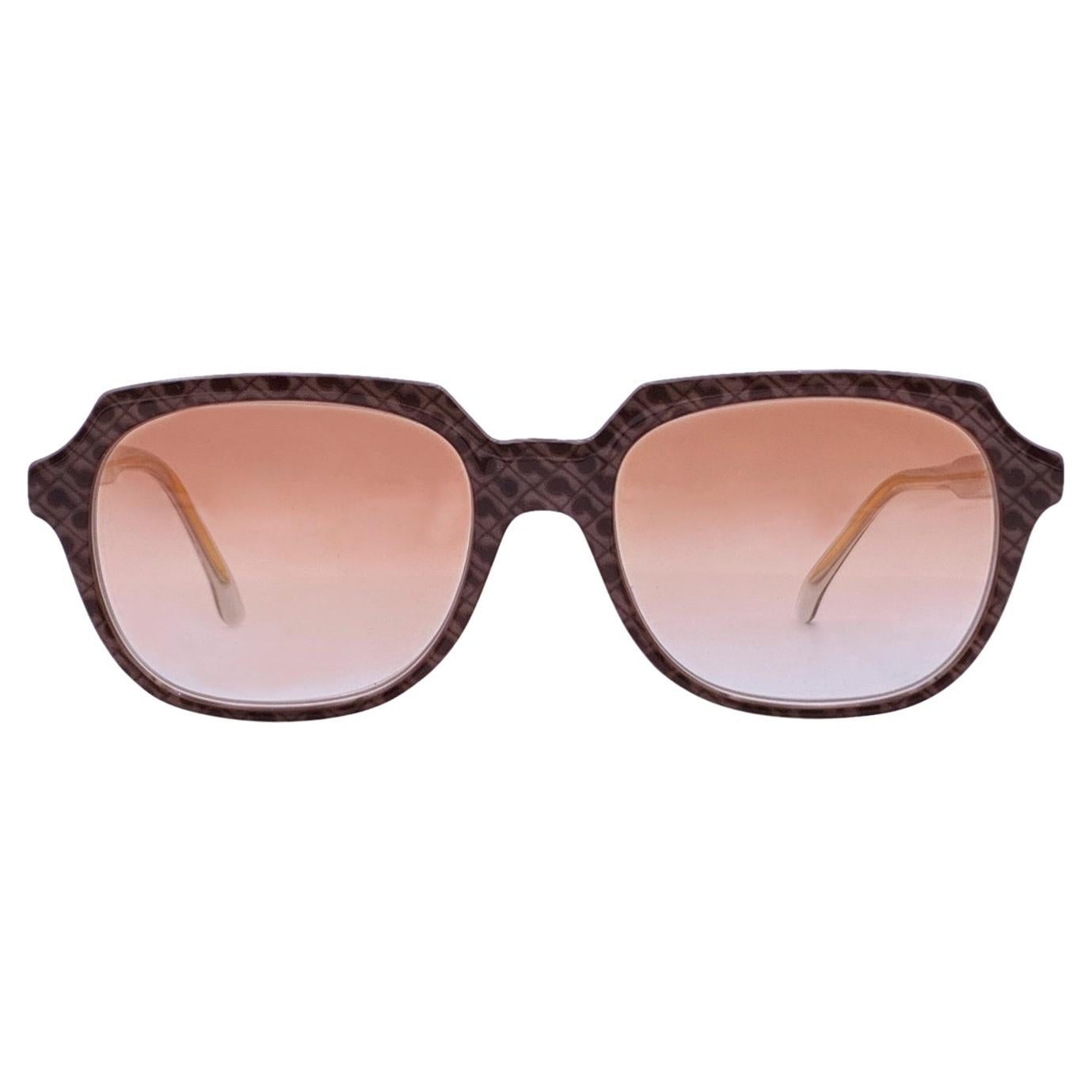 Gherardini Vintage Mint Tortora Logo Sunglasses G/11 56/16 140 mm For Sale