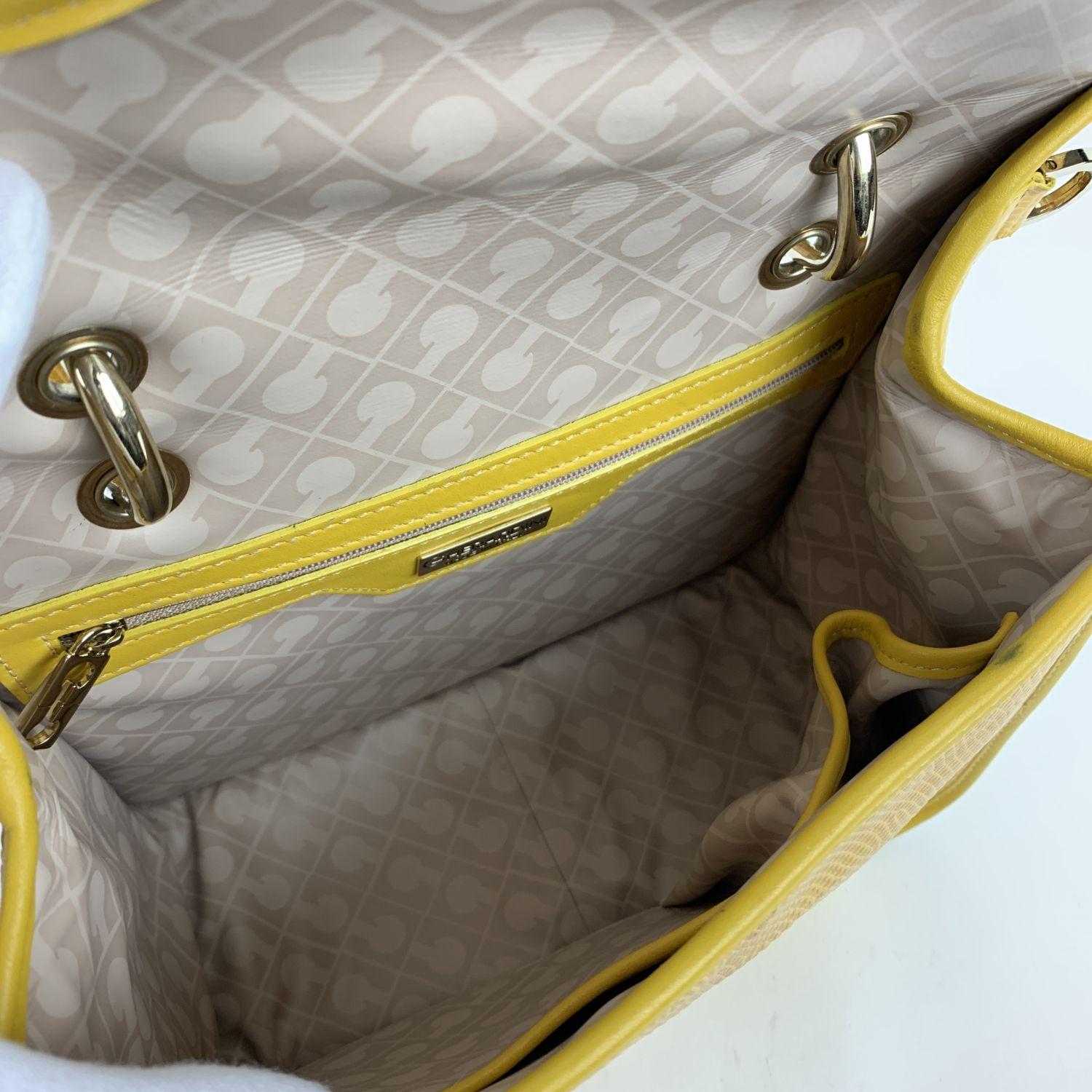 Gherardini Bolso Bolso Bellona Satchel Piel Amarillo 1