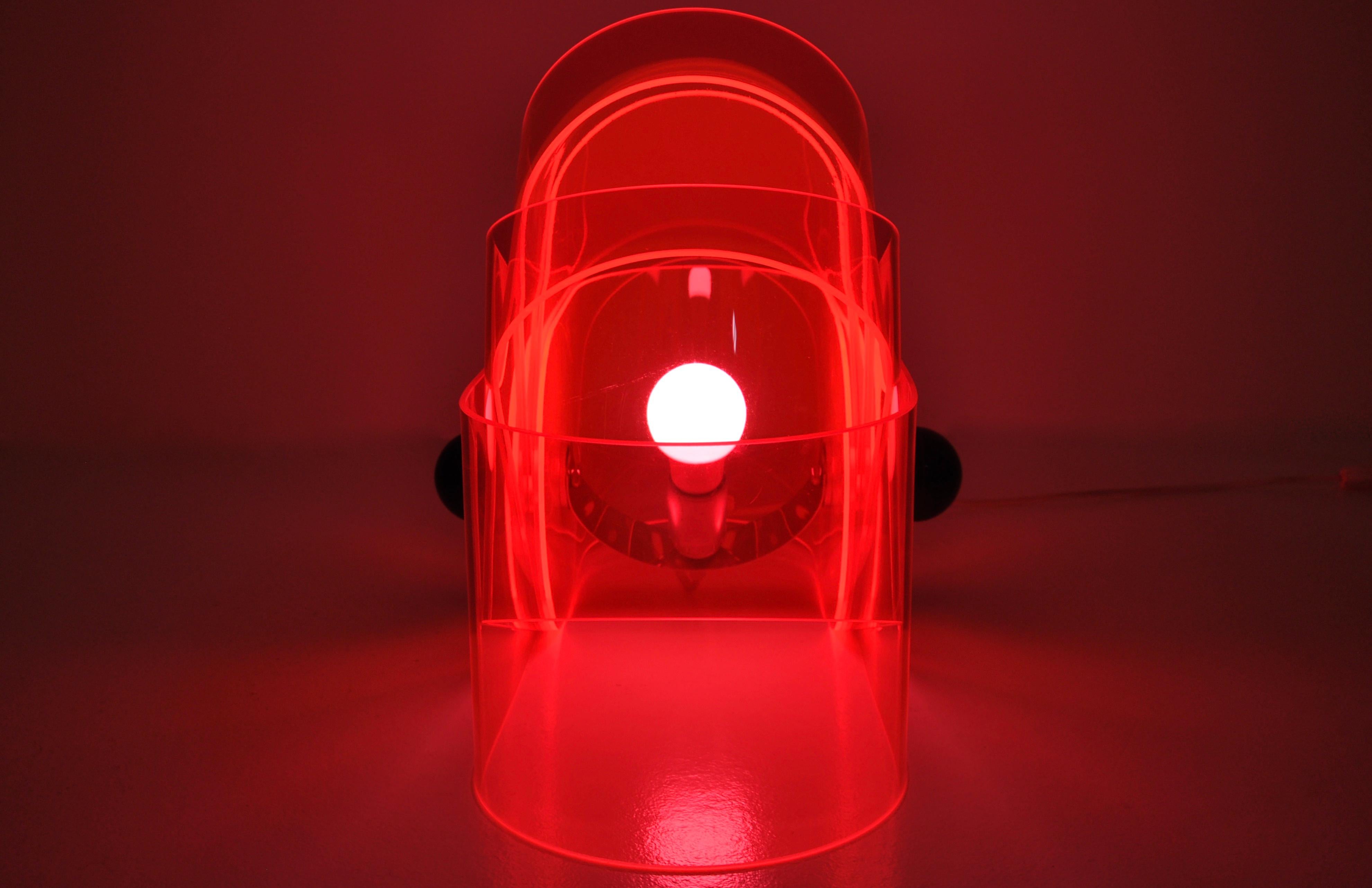 Métal Lampe de table Gherpe de Superstudio pour Design Center Poltronova, années 1960 en vente