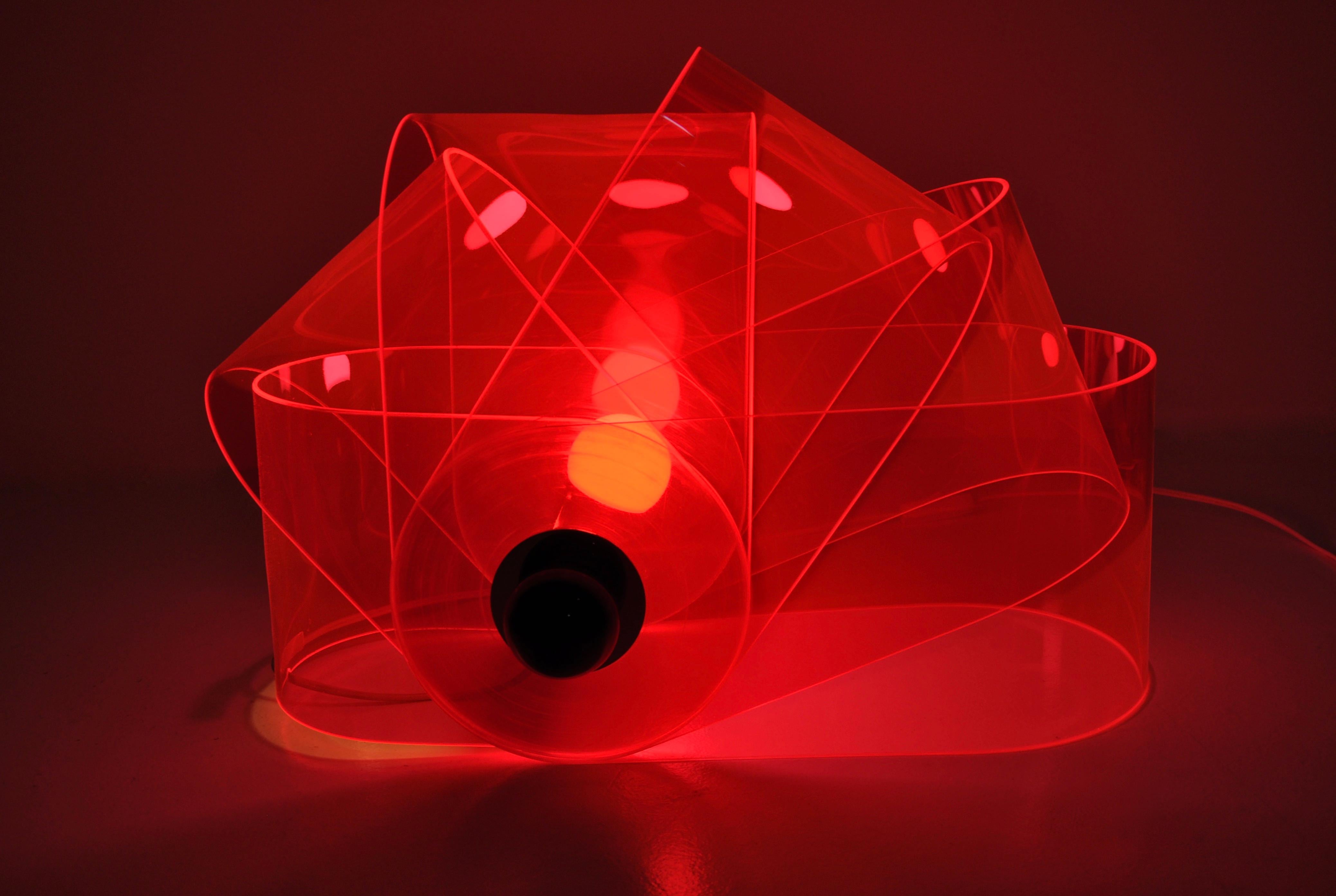 Gherpe-Tischlampe von Superstudio für Design Center Poltronova, 1960er Jahre 1