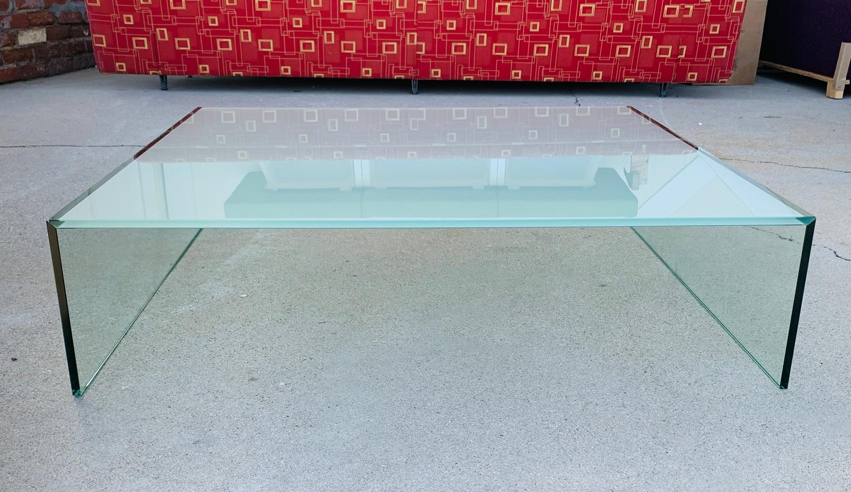 Ghiacciolo Ponte Table, by Piero Lissoni for Glas Italia For Sale 3