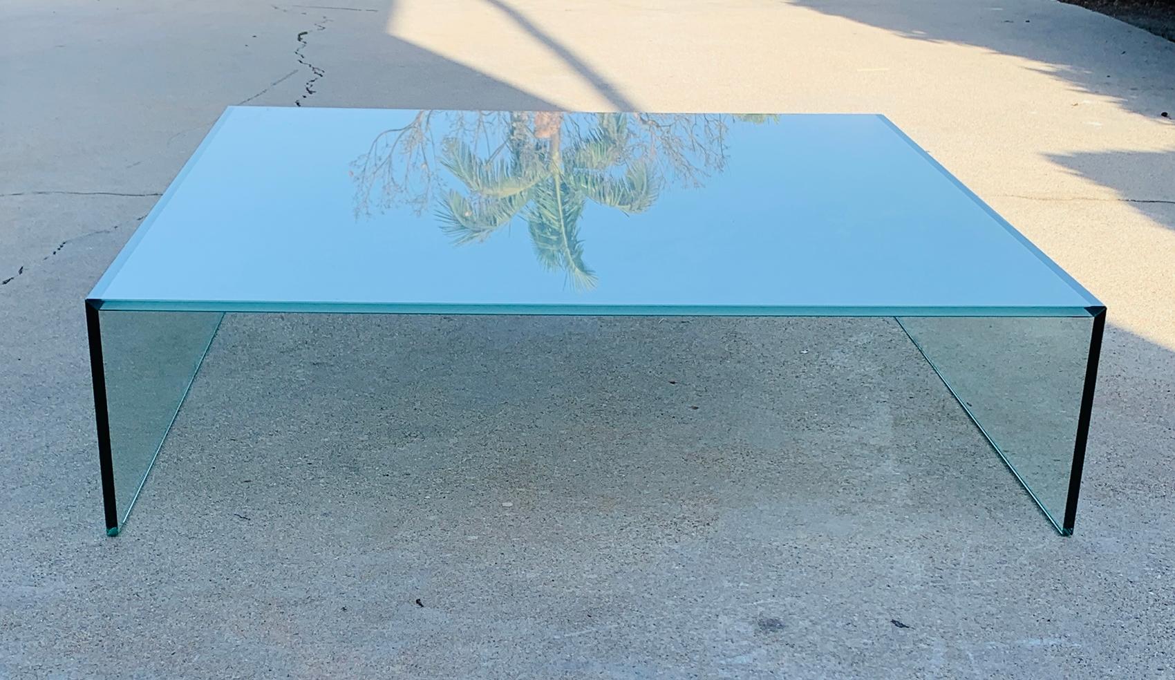 Ghiacciolo Ponte Table, by Piero Lissoni for Glas Italia For Sale 4