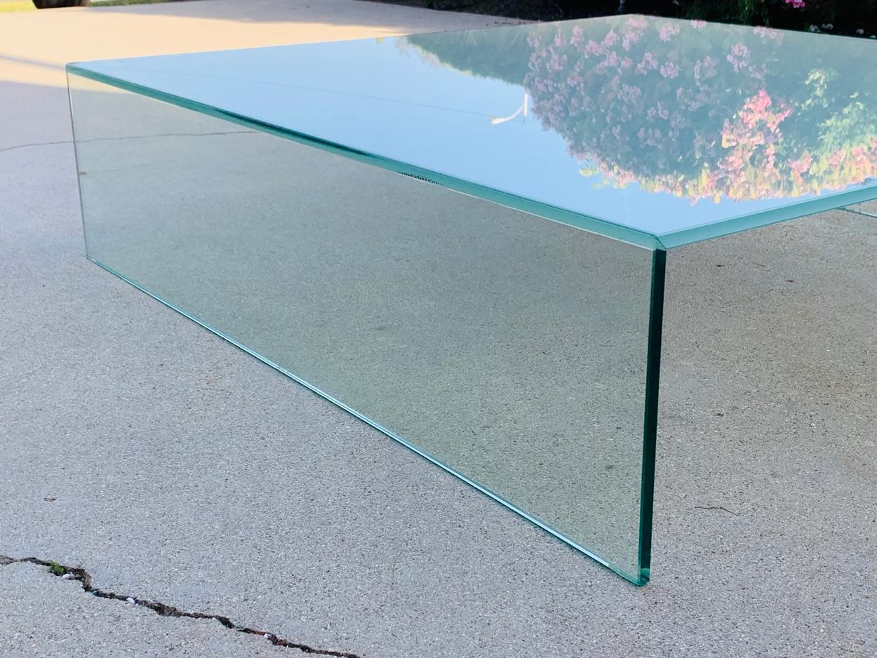 Ghiacciolo Ponte Table, by Piero Lissoni for Glas Italia For Sale 1