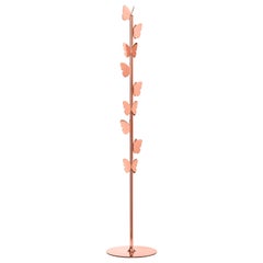Ghidini 1961 Butterfly Coat Rack in Rose Gold Finish
