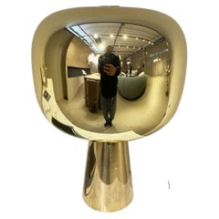 Ghidini 1961 Lampada da tavolo contemporanea Ramo in ottone e vetro metallizzato Creativo
