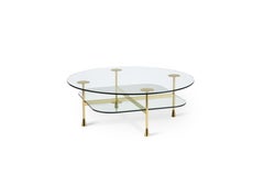 Ghidini 1961 Da Vinci Round Table in Crystal by Richard Hutten