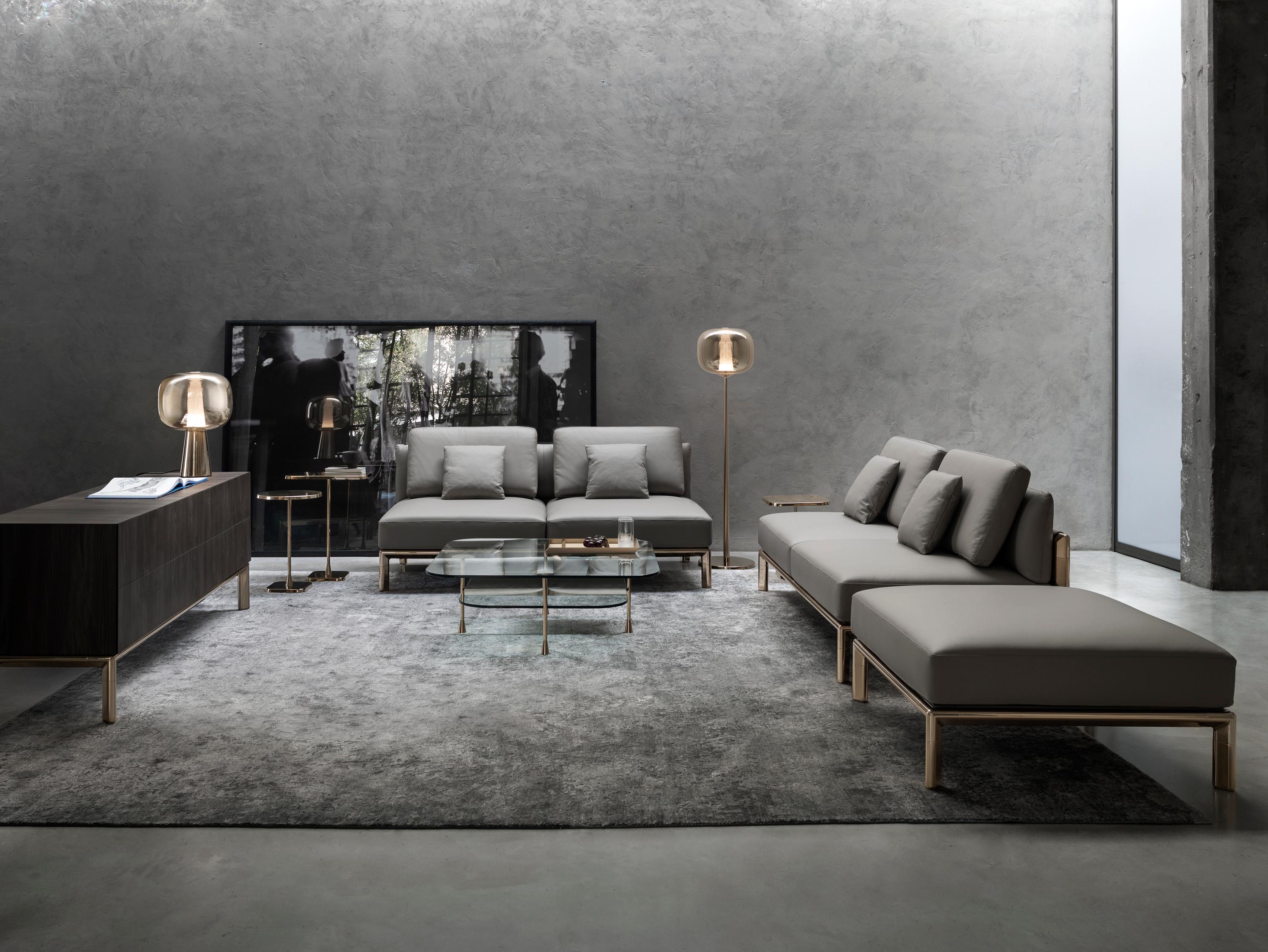 Stefano Giovannoni designs frame for Ghidini 1961, a new collection composed of sofas, armchairs, dining and coffee tables, bookshelves and cabinets. Everything starts from a simple element: 