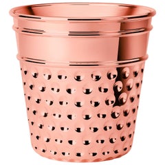 Ghidini 1961 Here "Thimble" Secchiello per ghiaccio con finitura oro rosa