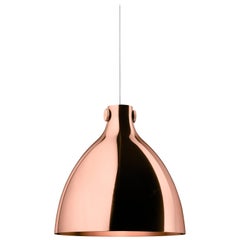Ghidini 1961 Pendentif rond indi en cuivre de Richard Hutten