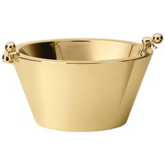 Ghidini 1961 Omini Grande Ciotola in Ottone Alto