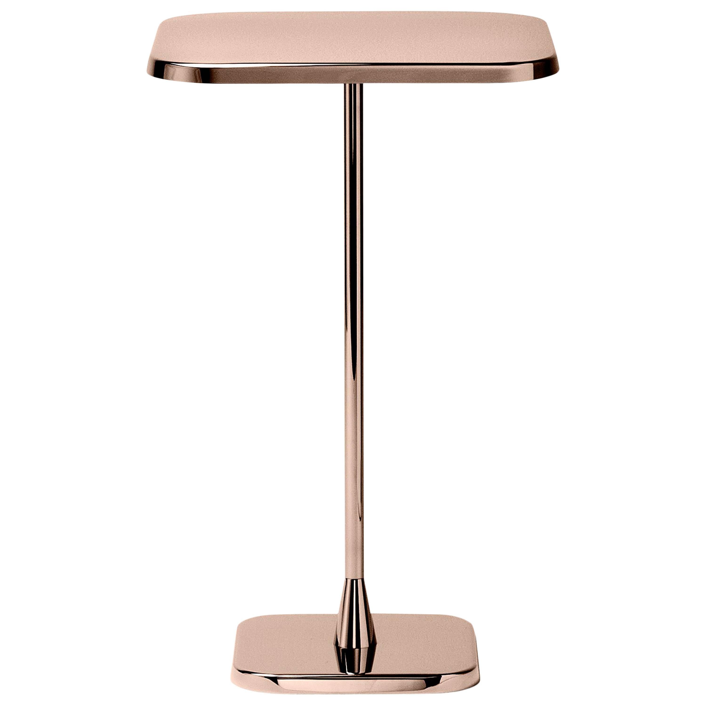 Ghidini 1961 Tavolo Opera Quadrato in Bronzo Rame
