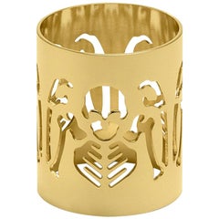 Ghidini 1961 Perished Napkin Holder in Stainless Steel by Studio Job