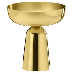 Ghidini 1961 Short Flirt Collection Vase in Brass by Noè Duchaufour-Lawrence