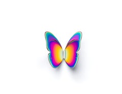 Ghidini 1961 Porte-manteau papillon simple dans la Collectional par Richard Hutten