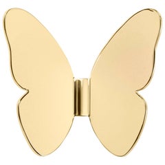 Ghidini 1961 Single Butterfly Hook in Polished Brass