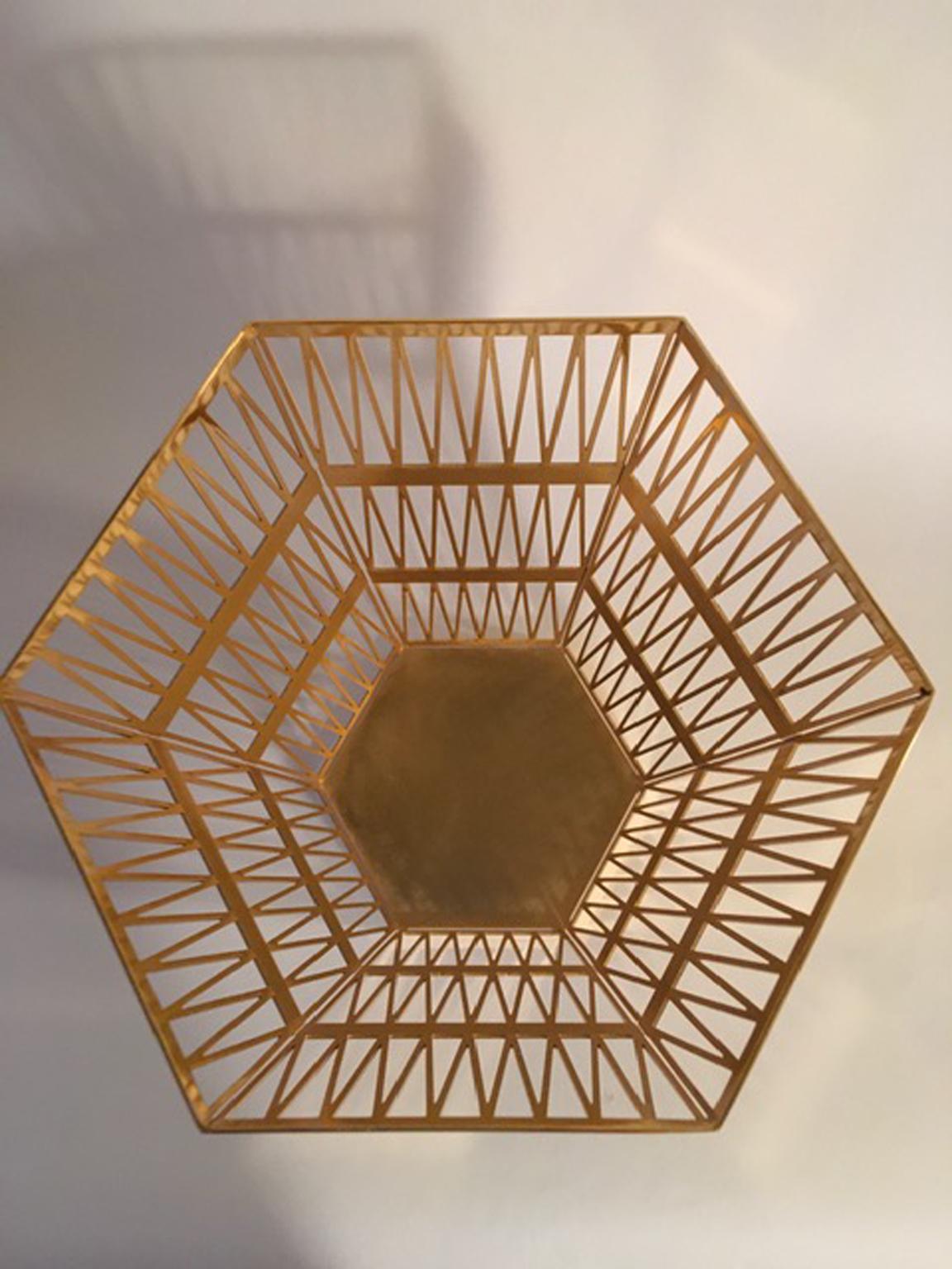 Italian Design Ghidini 1961 Small Paper Basket For Sale 9