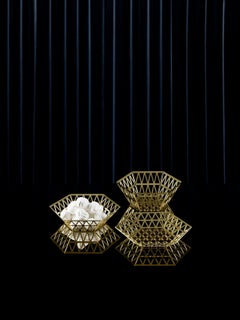 Ghidini 1961 Tip Top Center Bowl in Gold by Richard Hutten