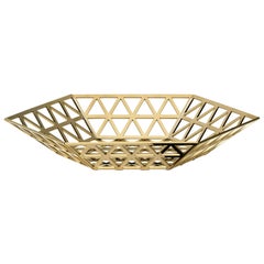 Ghidini 1961 Tip Top Flat Tray in Gold by Richard Hutten