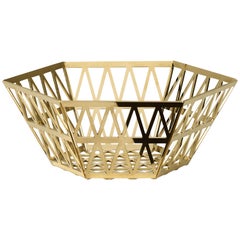 Ghidini 1961 Tip Top Tall Tray in Gold by Richard Hutten