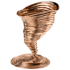 Ghidini 1961 Tornado Sculptural Vase in Bronze by Campana Brothers