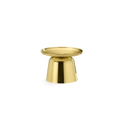 Ghidini 1961 Wide Flirt Collection Vase in Brass by Noè Duchaufour-Lawrence