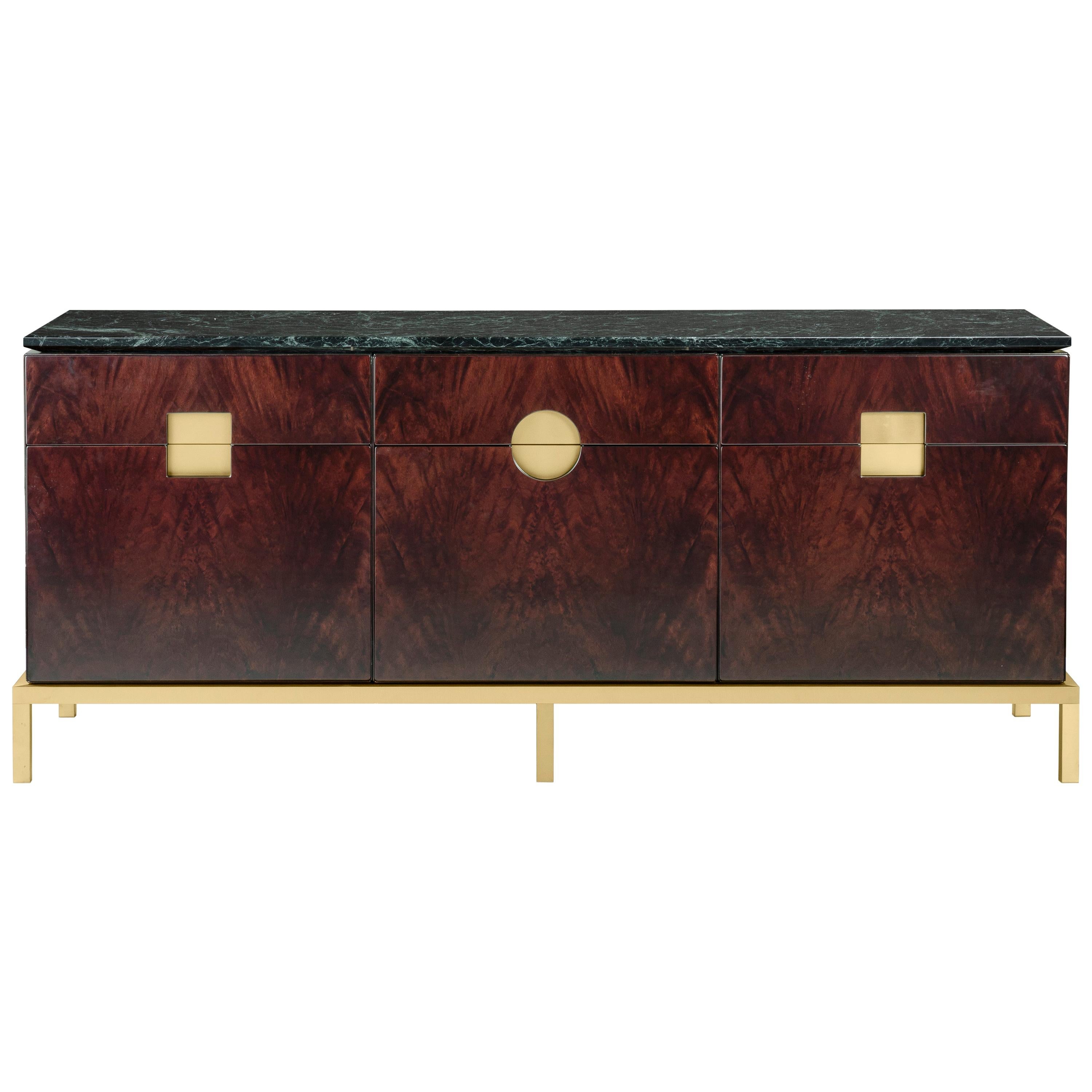 Ghidini 1961 Zuan Dining Cabinet in Wood by Paolo Rizzatto For Sale