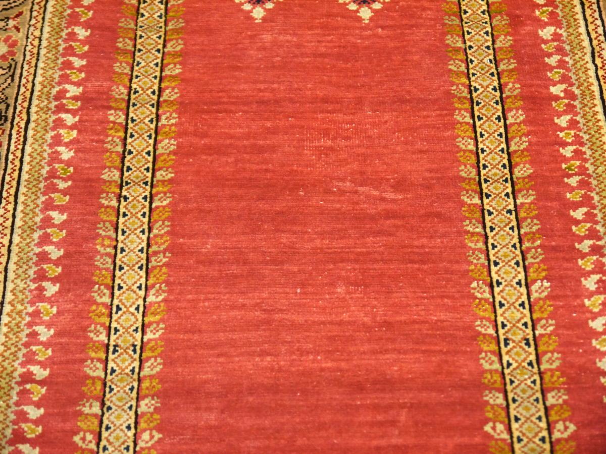 Ghiordes Teppich Seidengebet Türkischer Wandteppich (20. Jahrhundert)