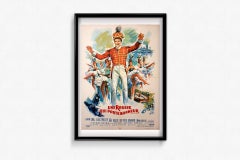 1966 original movie poster by Ghirardi for the French release of Spinout