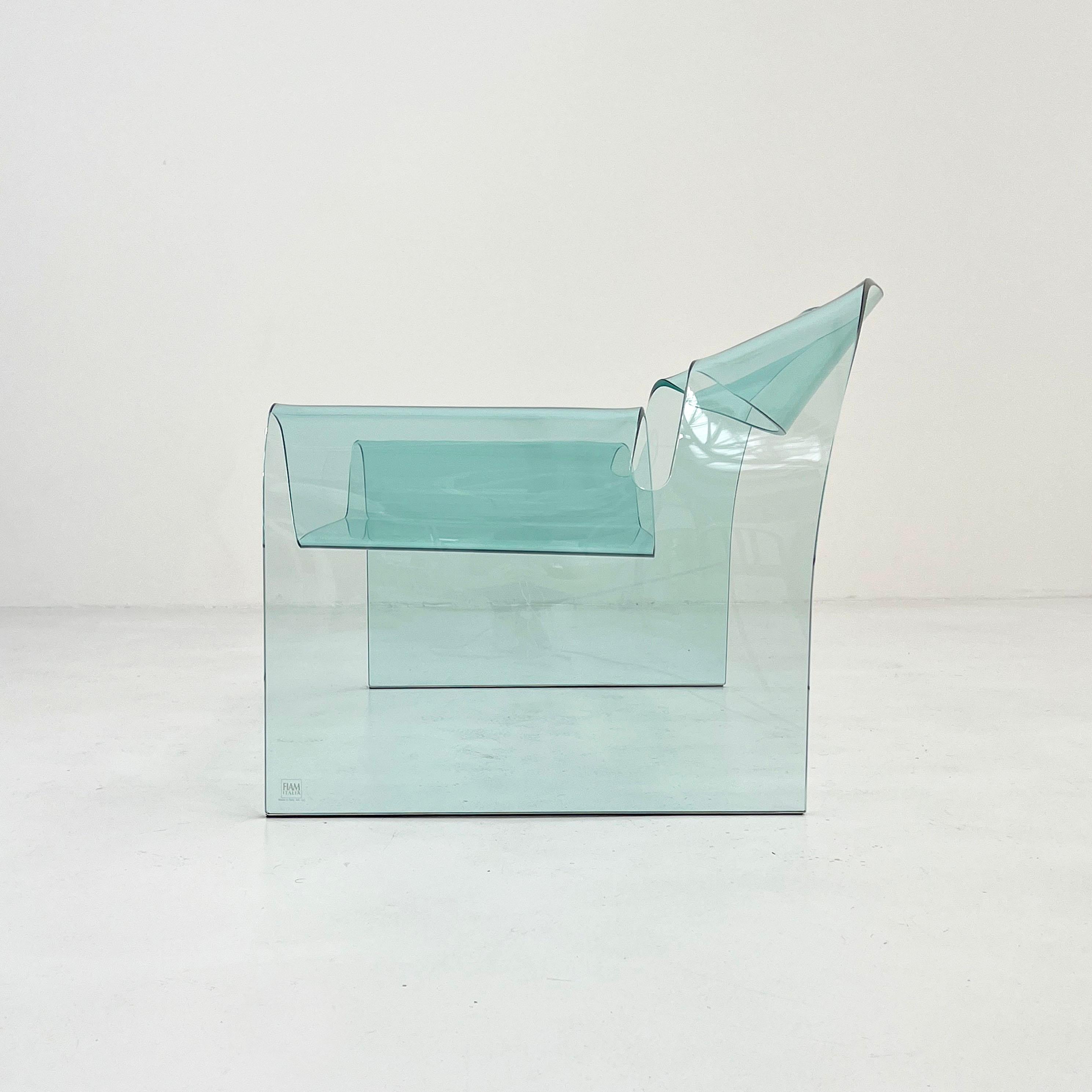 Late 20th Century Ghost Chair by Cini Boeri for Fiam, 1990s
