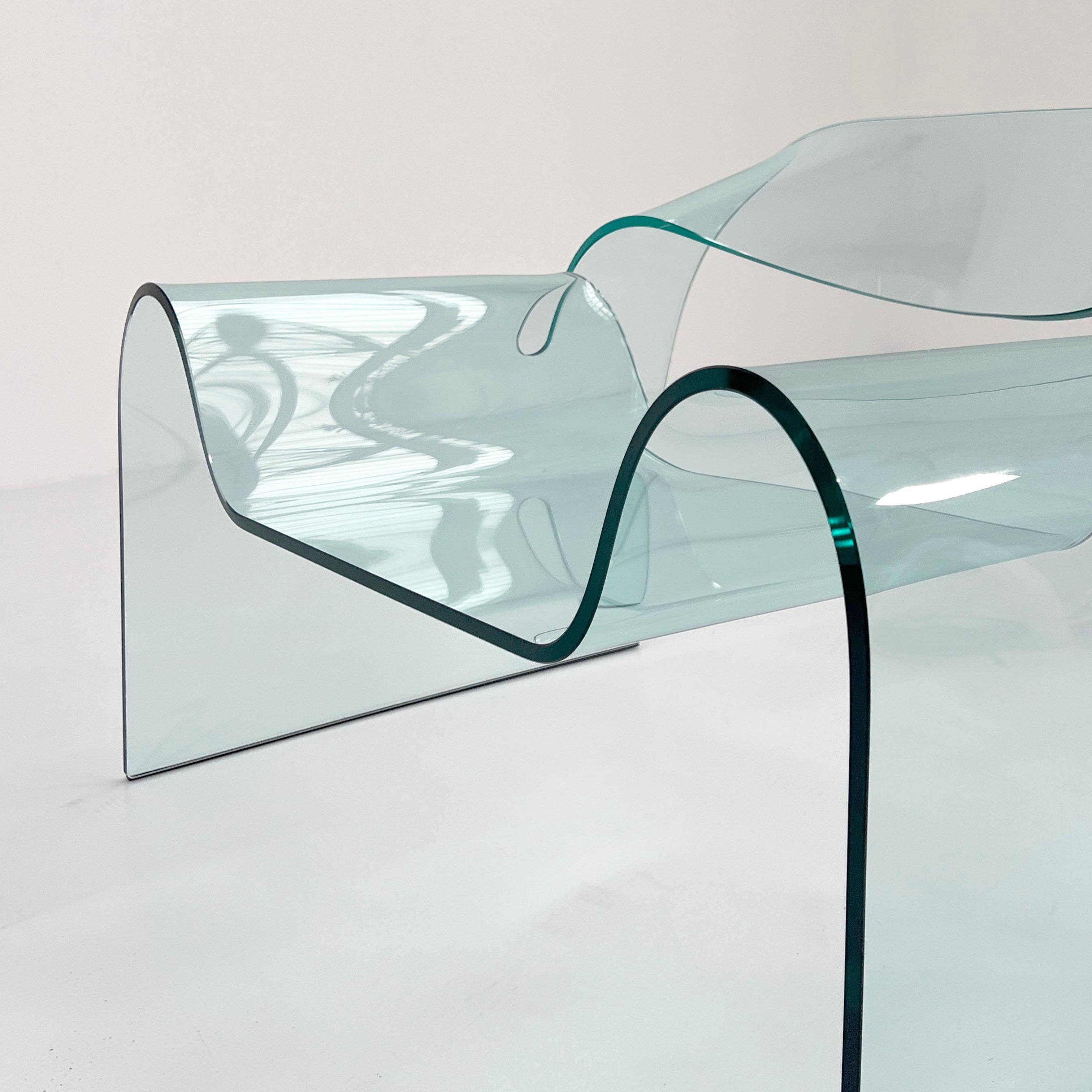 Chaise Ghost de Cini Boeri pour Fiam, années 1990 en vente 1