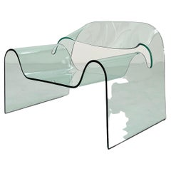 Chaise Ghost de Cini Boeri pour Fiam, années 1990