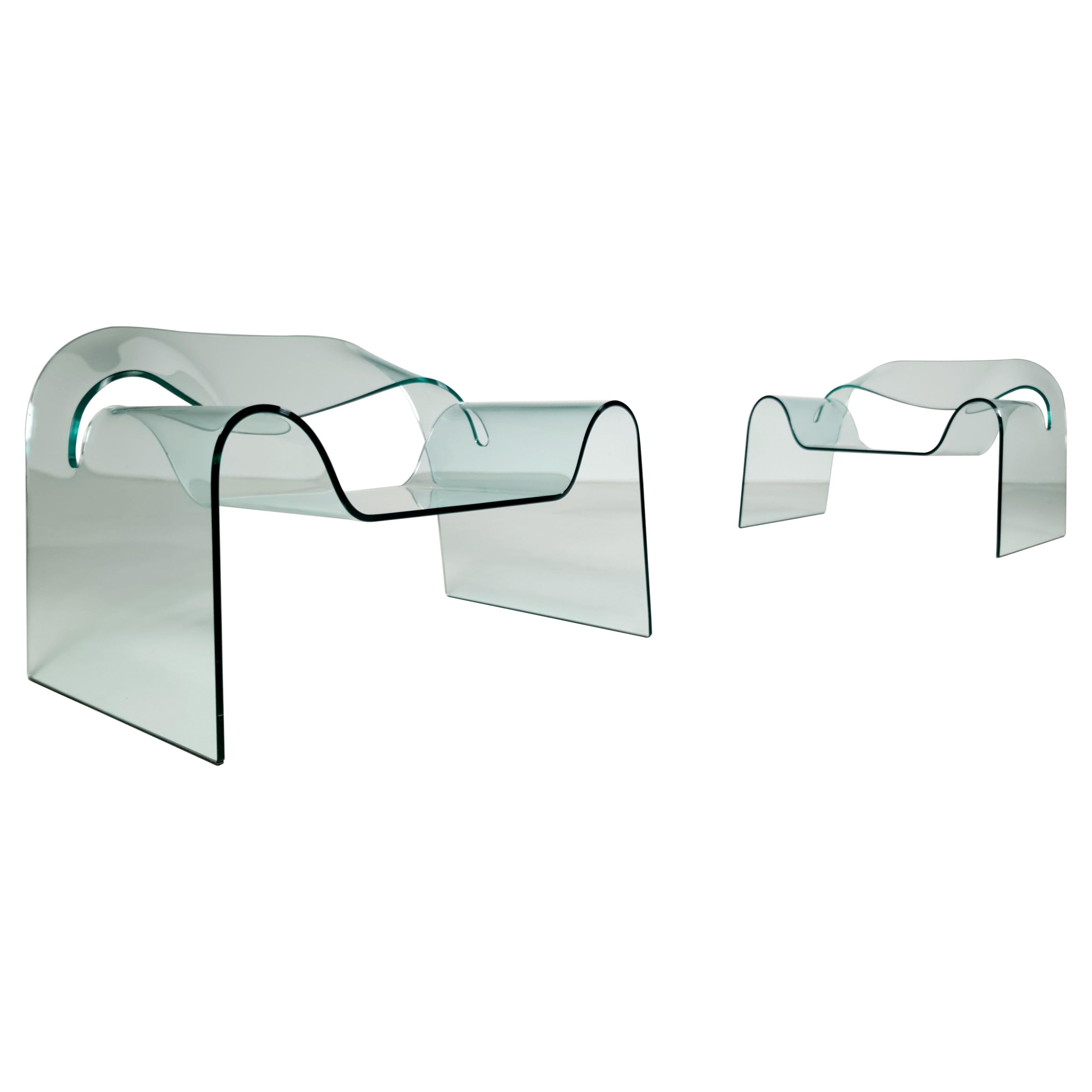 Ghost Chair by Cini Boeri for Fiam Italy, 1980s