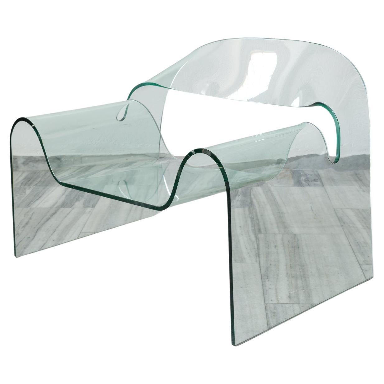 Silla Ghost diseñada por Cini Boeri para Fiam, 1987 Italia. en venta