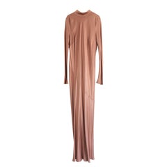Ghost London Rayna High Neck Low Back Maxi Dress Gown