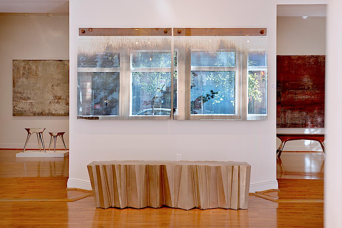 Authentic Hand poured Silver, from the Studio that Invented the Ghost Mirror process. For over 20 years the Artist has been making custom Ghost mirrors to fit many different exciting projects. Featured in AD, Luxury Interiors and many more high