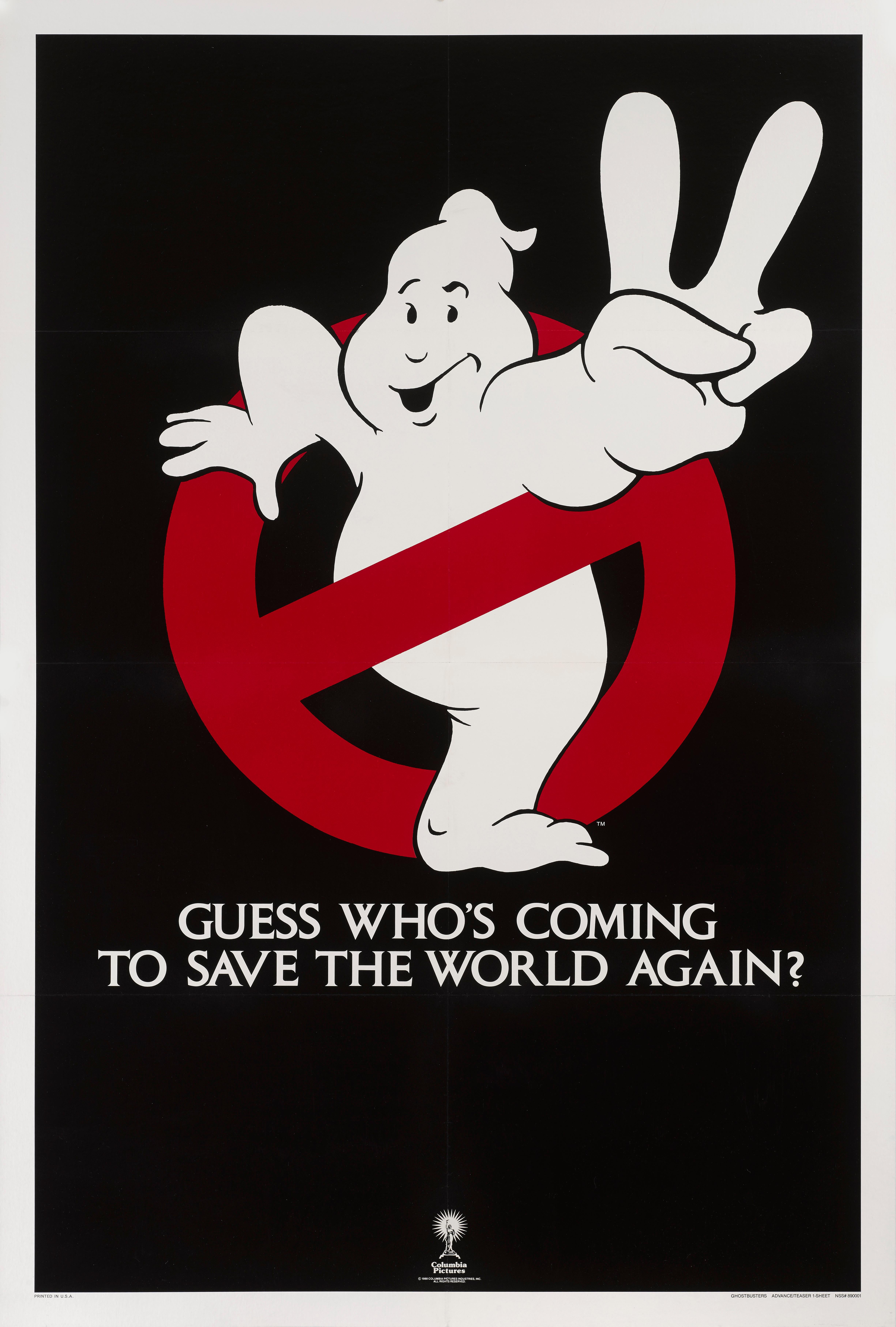 Originales amerikanisches Vorab-Filmplakat für die Fortsetzung Ghostbusters II von 1989.
In diesem Film spielten Bill Murray, Dan Aykroyd, Harold Ramis und Sigourney Weaver in der Originalbesetzung.
Bei dem Film führte Ivan Reitman Regie.

Dieses