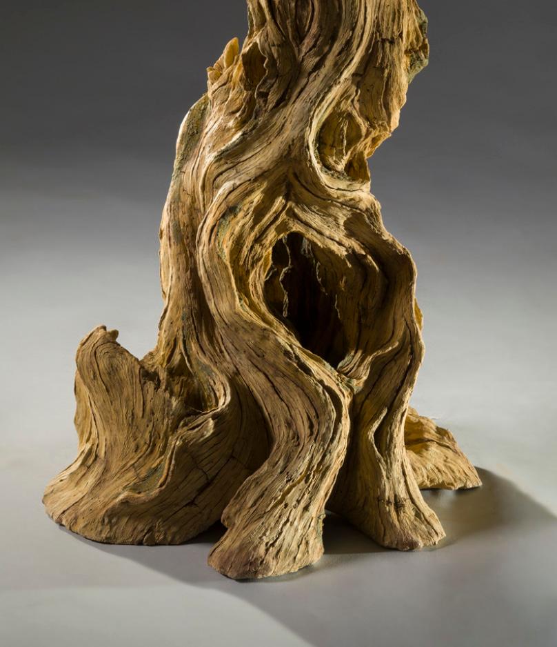 Américain Les fantômes de la muse - Sculpture en grès d'Eric Serritella en vente
