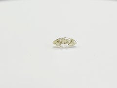 FLASH SALE GIA 0,50 Carati Giallo Chiaro Brilliante Forma Marquise Diamante Naturale