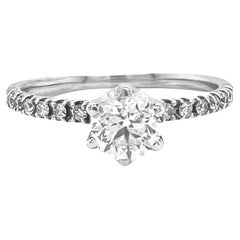 GIA 0.5 Carat Solitaire Diamond Engagement Ring