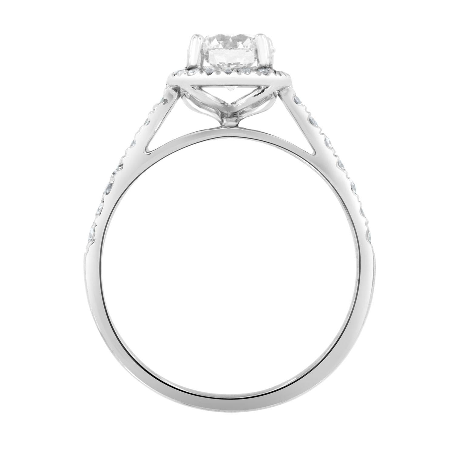 halo cushion cut engagement rings