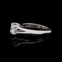 GIA 0.76 Carat D/VS2 Diamond Engagement Ring