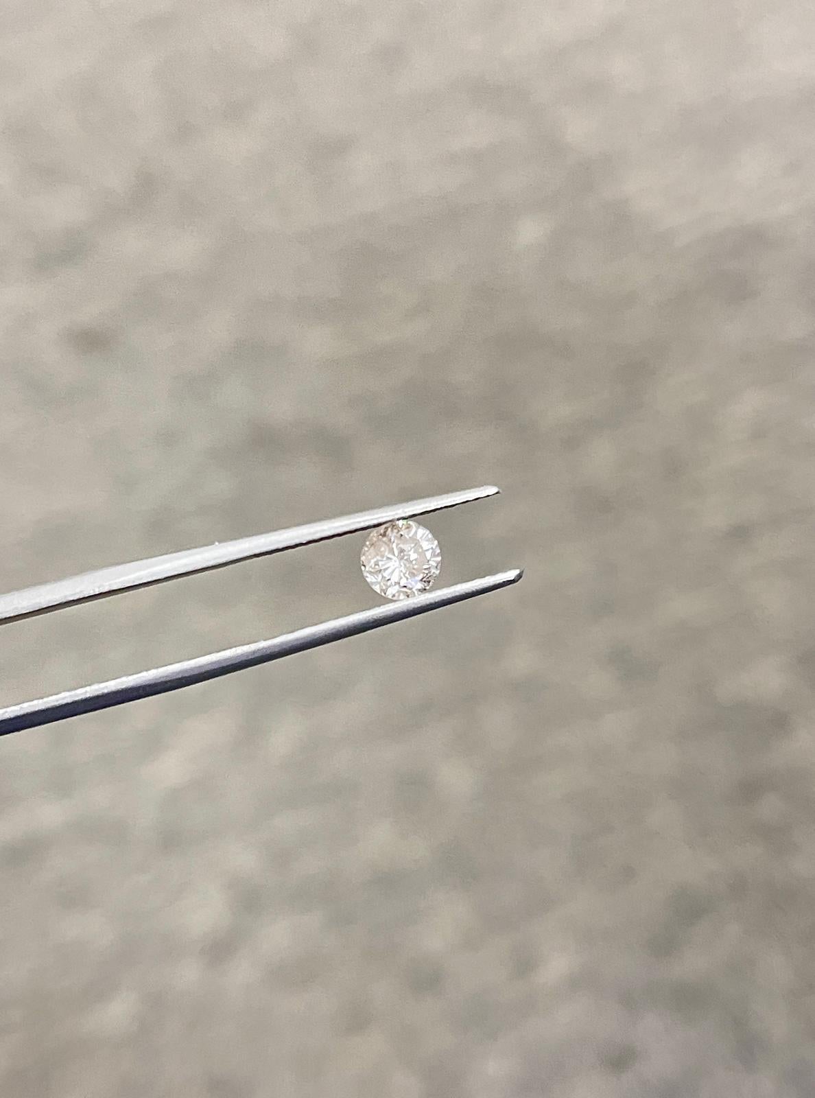 GIA Diamante natural suelto redondo de 0,80 quilates en Nuevo Estado en Great Neck Plaza, NY